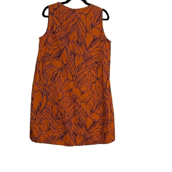 Bryn Walker Don Tunic Dress Tamarind Sleeveless Cotton Women’s Small - Picture 6 of 6